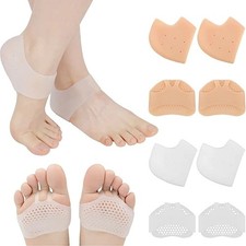 New Silicone Heel Protectors Gel Metatarsal Forefoot Cushion Fast Shipping