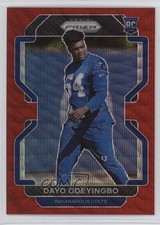 2021 Panini Prizm Rookie Red Wave Prizm 104/149 Dayo Odeyingbo #387 1pf0