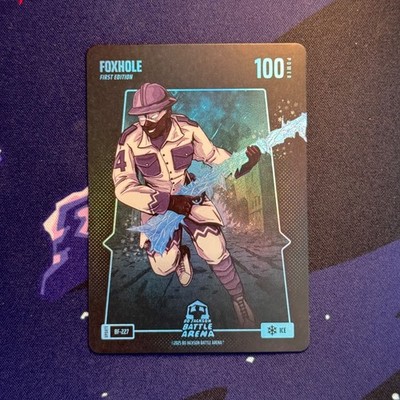 Bo Jackson Battle Arena DE'AARON FOX FOXHOLE Ice Battlefoil BF-227