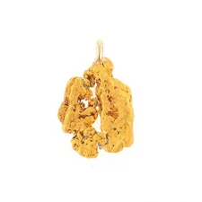 20K Natural Gold Nugget Pendant GVM7858