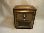 Vintage 1964 National Brass USPS Door Bank, Combination Works, Lockable — photo 1