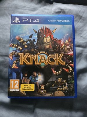 Knack PS4 Spiel komplett mit Hülle & Disc - Action Abenteuer