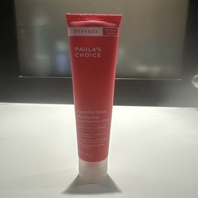 SEALED Paula's Choice DEFENSE Essential Glow Mineral Moisturizer SPF 30 2 fl oz