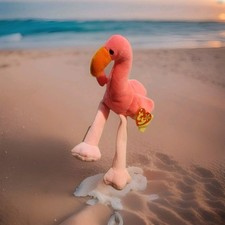 Ty Beanie Babies Pinky The Flamingo 1998 Retired