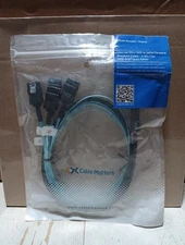 internal mini-sas to sata forward breakout cable 3.3 ft