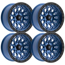 Set-4 Fittipaldi Ft101blb 17x9 6x135 -12mm Blue Black Wheels Rims 17 Inch Set-4 Fittipaldi Ft101blb 17x9 6x135 -12mm Blue Black Wheels Rims 17 Inch