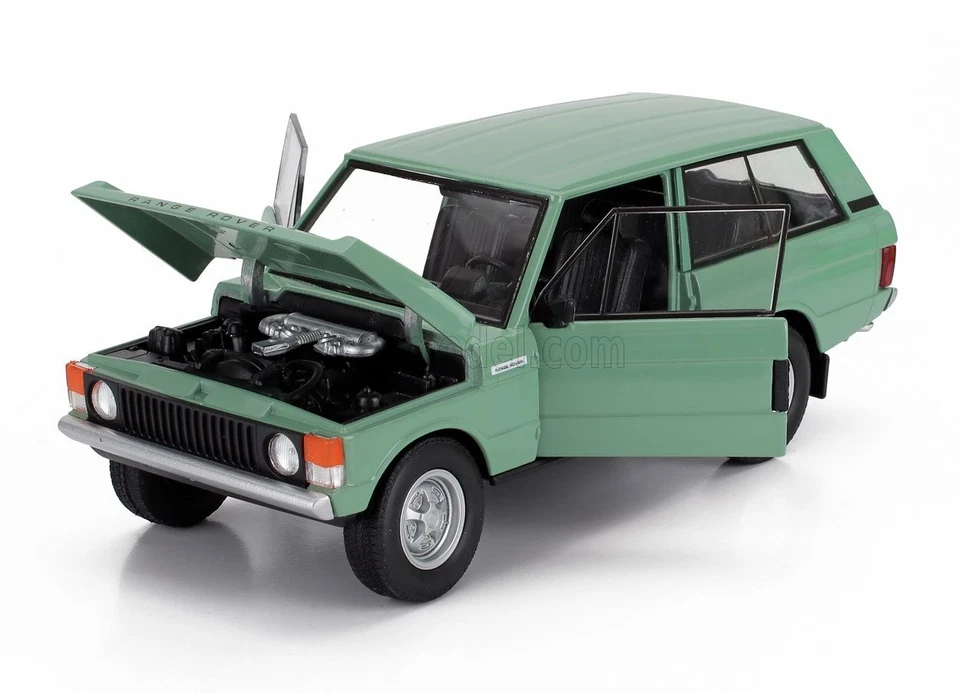 MODELLINO AUTO STATICO DIECAST WELLY SCALA 1:24 RANGE ROVER 1970 VERDE 1:24 - Immagine 4 di 4