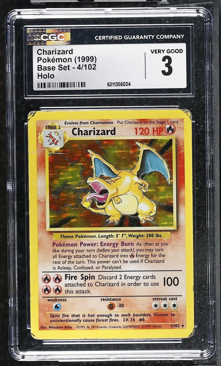 25+ Pokémon TCG Base Set Grade 3 English Collectible Individual