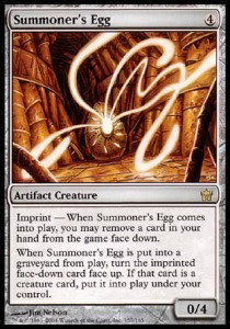 Magic/MTG Summoner's Egg 5DN-157 Rare Englisch Light Played
