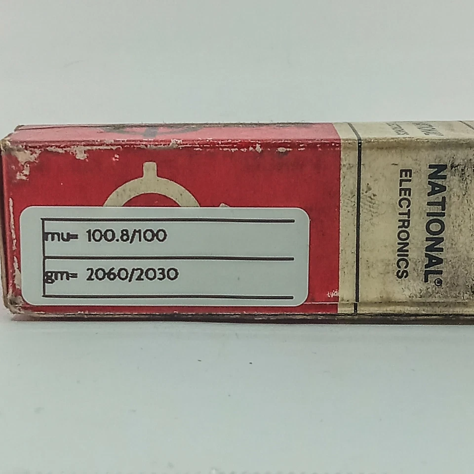 Huevo para National/12AX7A/PLACAS LARGAS LISAS/O GETTER/HIGH GM/MAXI TEST Foto 2 de 2