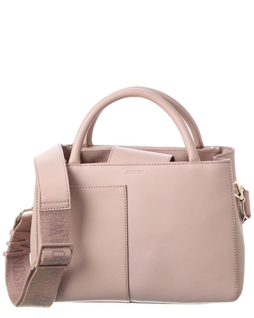 Jason Wu Paige Leather Satchel Womens Brown 14690₽