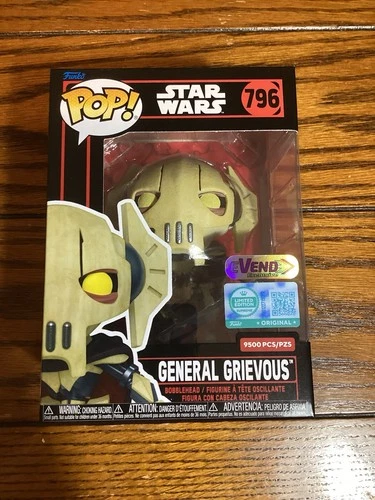 Funko POP! Star Wars General Grievous #796 Supreme Limited Edition LE 9500