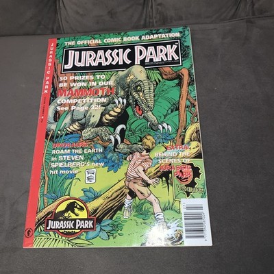 Vintage Jurassic Park Comic Adaptation UK Comics 1993Vol.1 #1