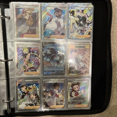 Pokémon V Max, v, ex, gx, full Art v Star promo, jumbo, trainer, holo binder