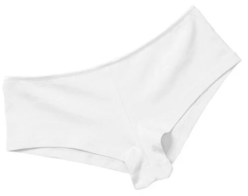 Mezcla de algodón blanco Bella Tangas para Mujeres