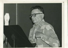 Nelson Riddle -'Conducted The Dixieland Band' CBS TV press photo MBX96