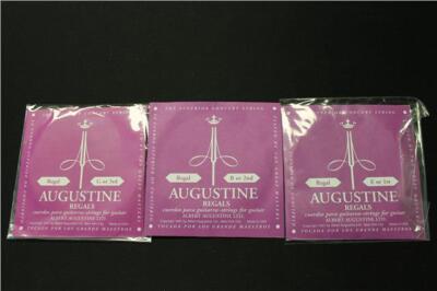 Augustine Regal Gitarrensaiten, E, B, G - 3 Saiten (Teilsatz)