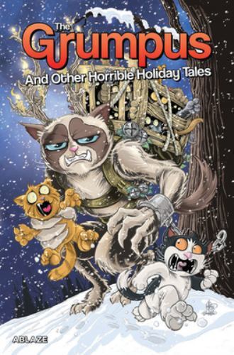 Grumpy Cat The Grumpus and Other Horrible Holiday Tales Hardcover 2023