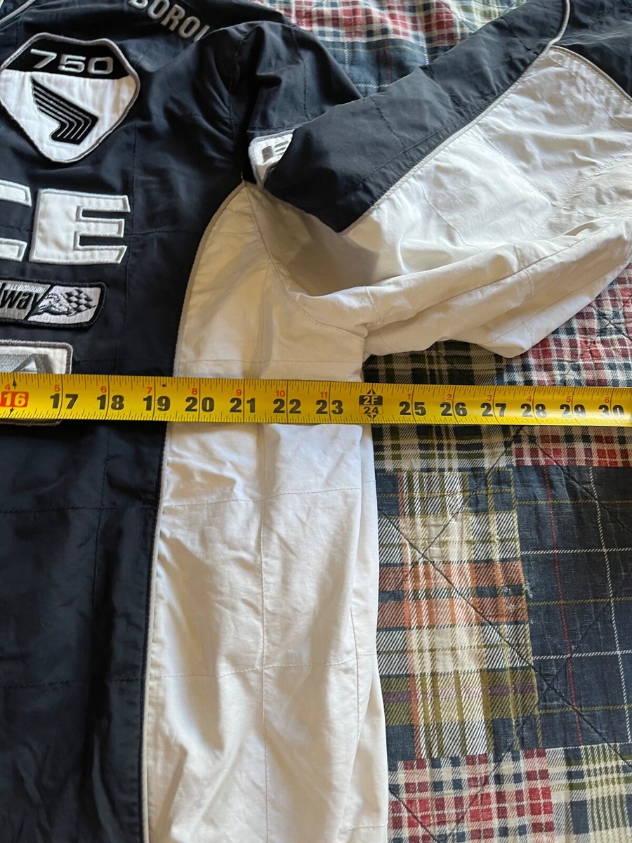 ENYCE VINTAGE 1990'S RACING JACKET BLACK PERFORMANCE SYSTEMS