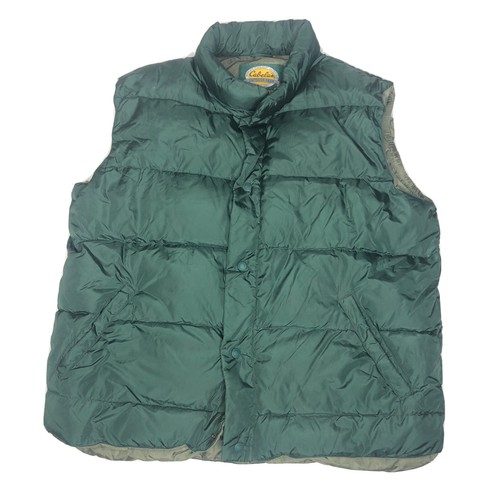 Cabelas Mens Puffer Vest Large Premier 