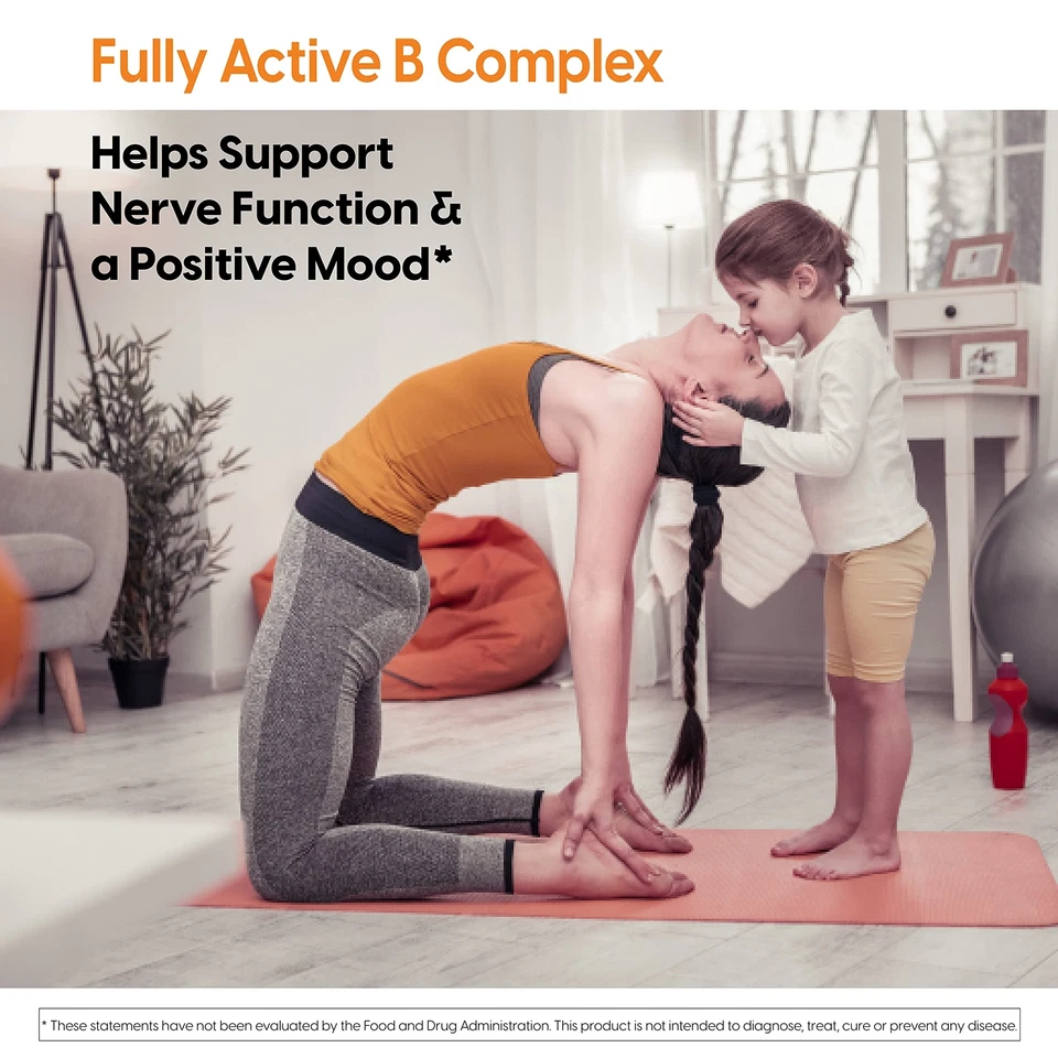 Doctor's Best Complejo B Complejo 60 Unidades Energía Sistema Nervioso Apoyo V... Foto 3 de 4