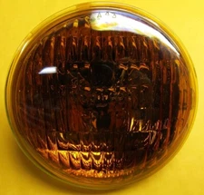 4455A PAR36 Sealed Beam Amber 4.5"  M38A1 M37 M43 M715 M35A1 M35A2 M39 M54 Deuce