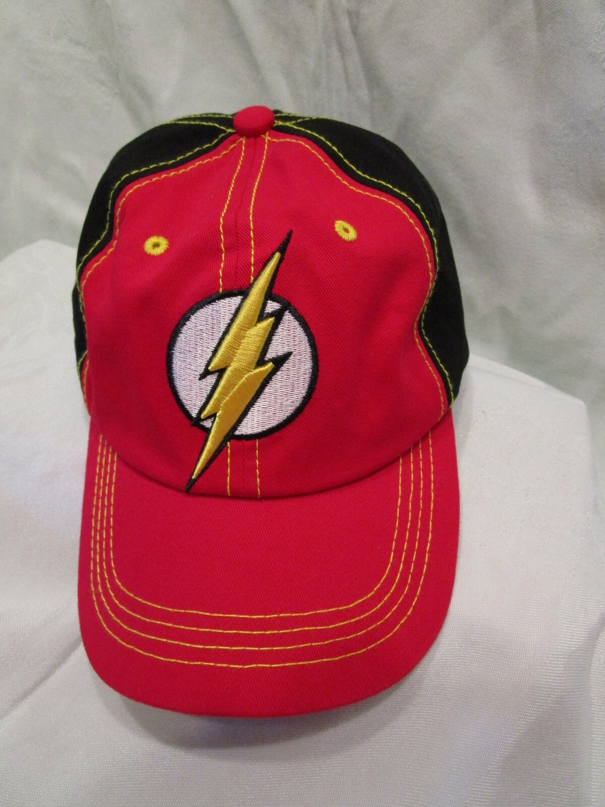 SIX FLAGS FLASH Baseball Souvenir Embroidered HAT… - image 1