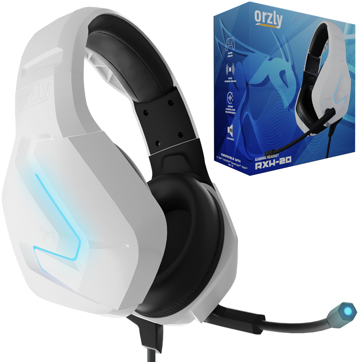 Orzly Gaming Headset For Pc And Xbox One Orzly Premium RXH-20