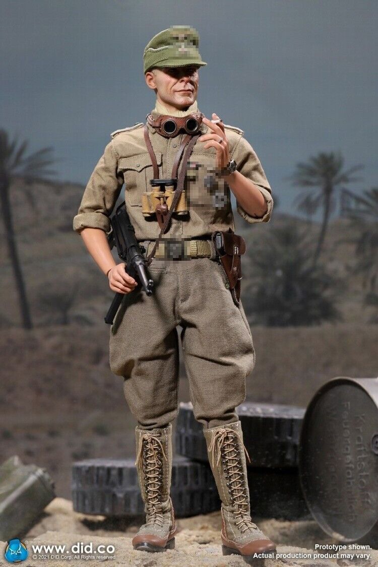 DID D80151 German Africa Corps Infantry Captain – Wilhem 1/6