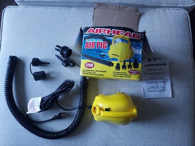AIRHEAD Air Pump Inflate Small Blow Up Items Electric 120 Volt 2.2 PSI AHP-120AP