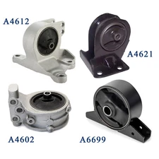 4pcs Engine Motor & Trans Mount for 00-05 Mitsubishi Eclipse l4 2.4L Auto Trans
