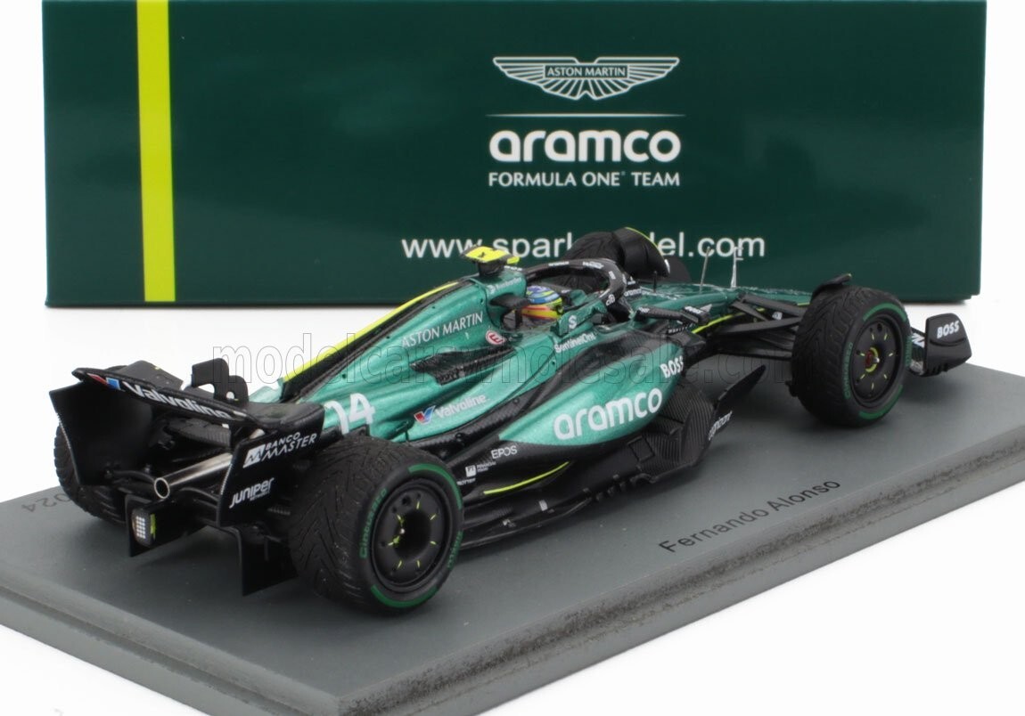 Fernando Alonso Aston Martin AMR24 Canadian GP 2024 1/43 F1