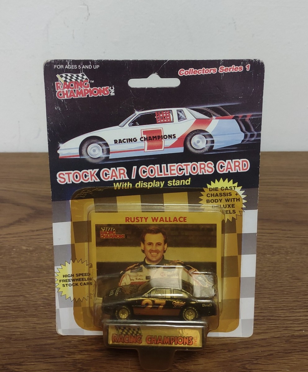 1989 Racing Champions Collectors Series 1 Rusty Wallace #27 Miller