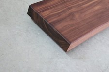 Treppenstufe Nussbaum Massiv Holz Brett Stufe Regalbrett für Treppe NEU Wallnuß