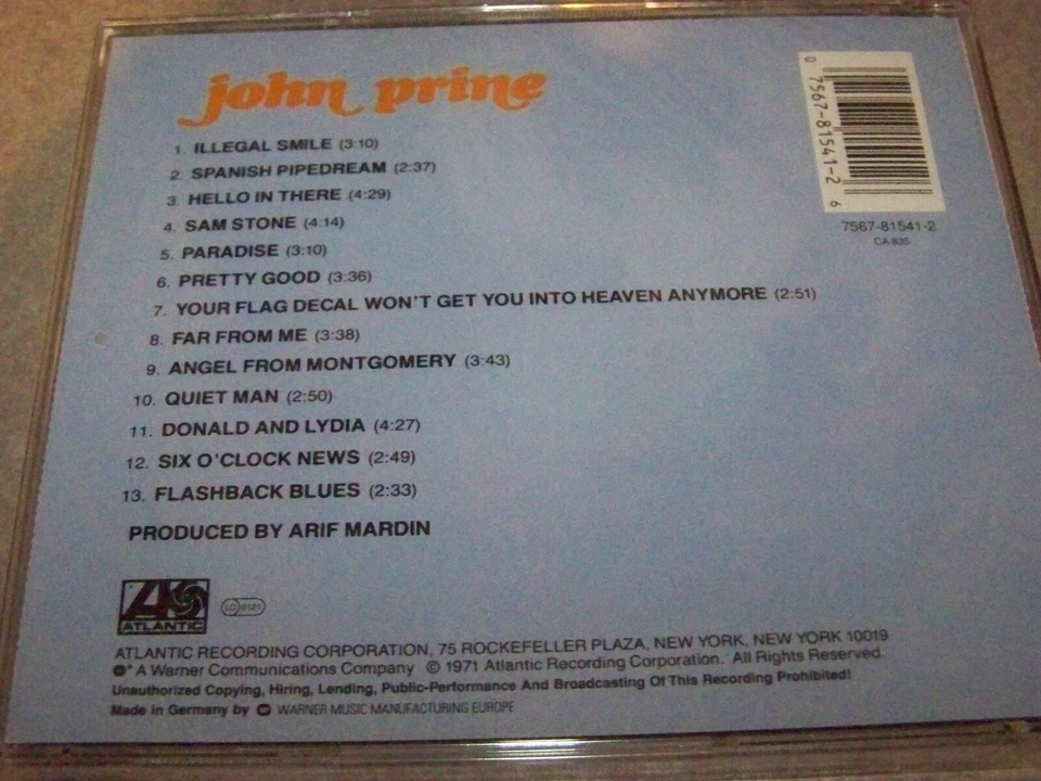 JOHN PRINE - Image 2 of 2
