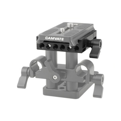 CAMVATE Manfrotto Quick Release Adapter Baseplate Slide-in Style For Manfrotto