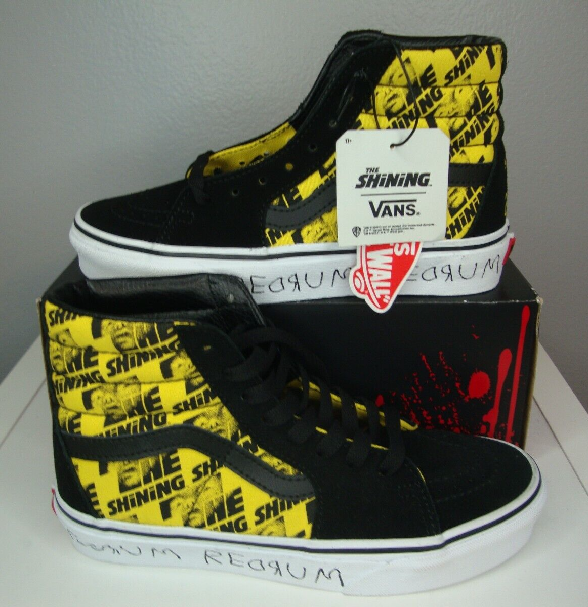 Vans The Shining Classic Sk8-Hi Shoes Men's 4, Women's Terror Horror  Redrum