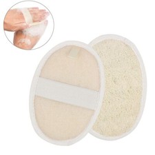 Loofah Pads Sponge Body Scrubber Exfoliating Bath Shower Spa Natural Luffa Brush
