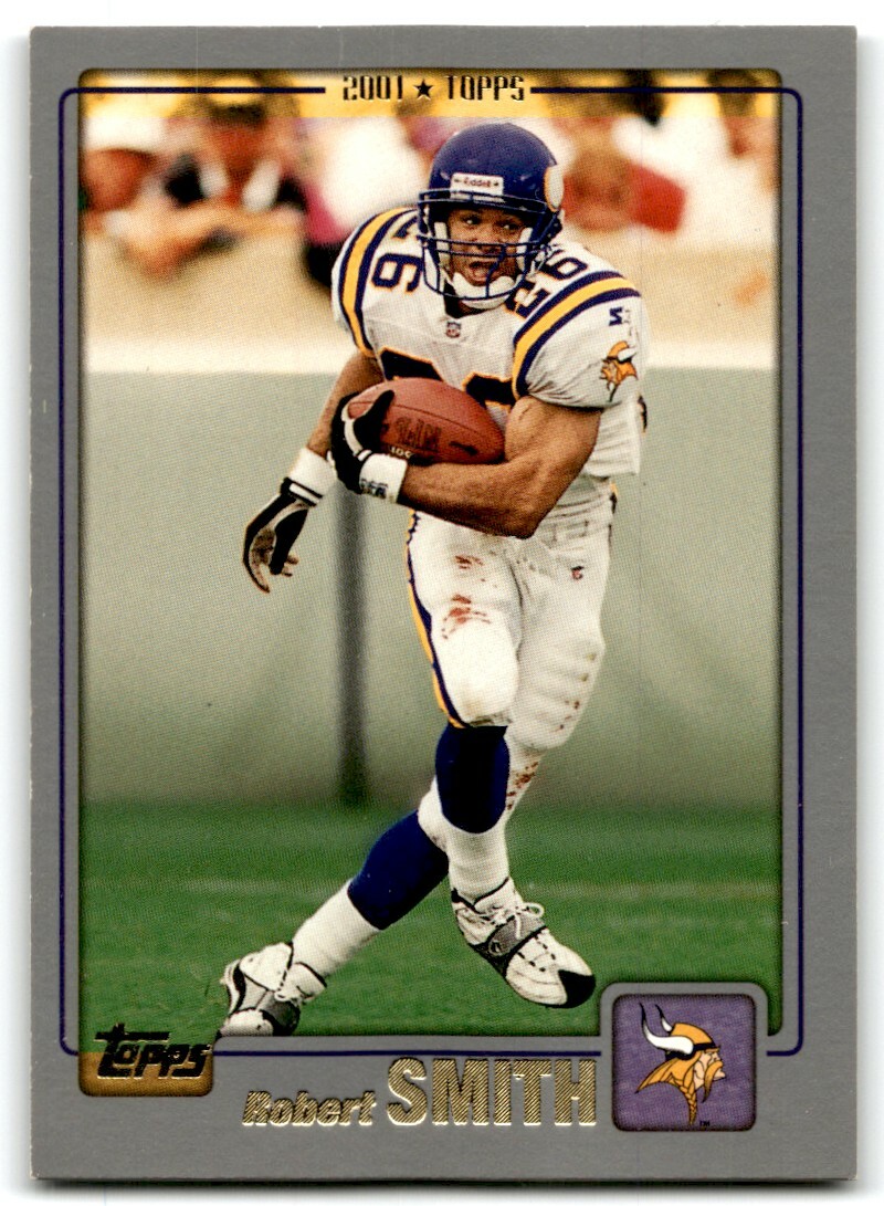 2001 TOPPS ROBERT SMITH MINNESOTA VIKINGS #164