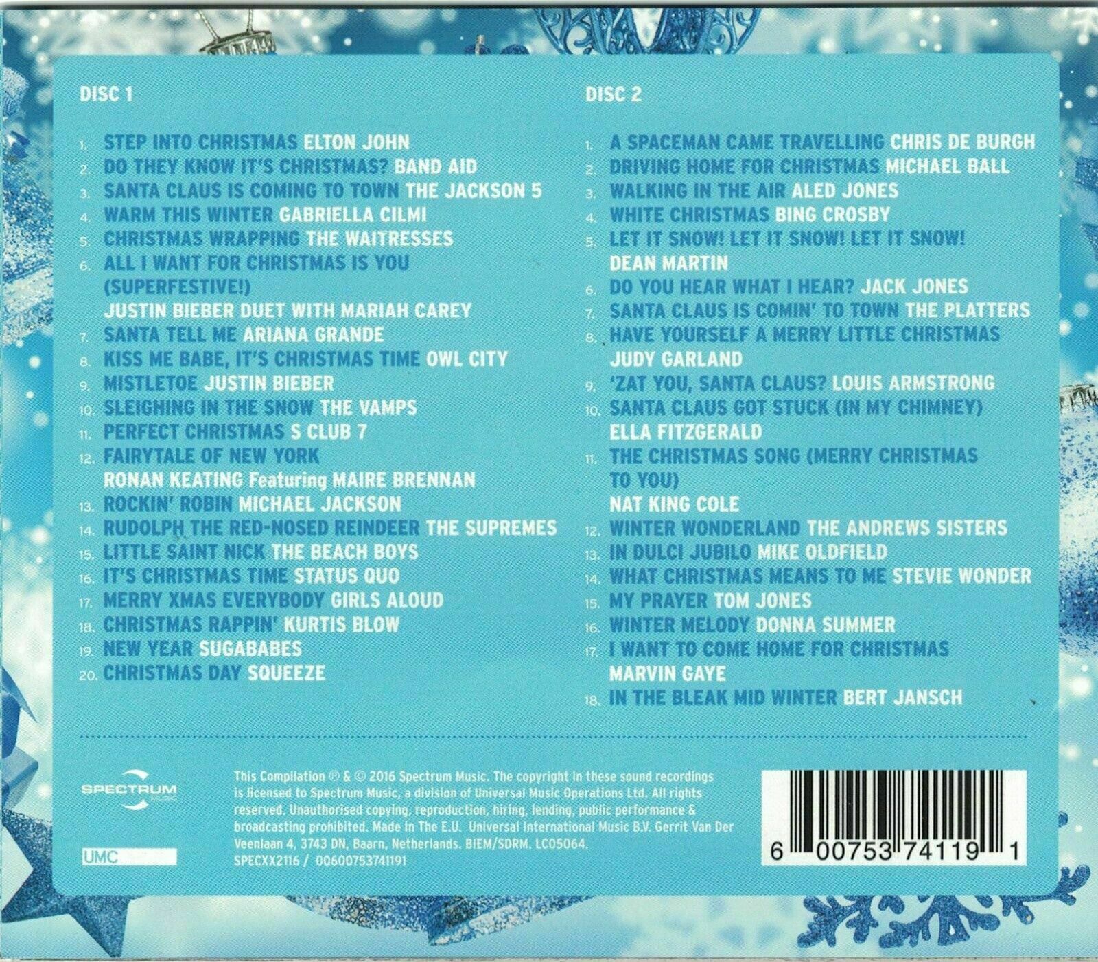 Step into Christmas [HMV Exclusive] by Various Artists (CD, 2016) for