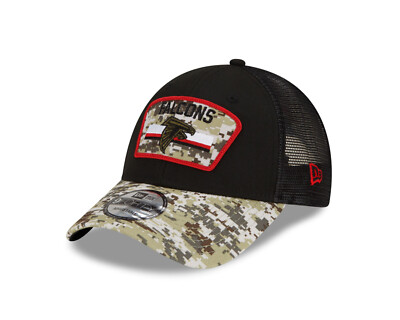 NFL Basecap Atlanta Falcons Cap Salute to Service 9Forty 2021 195853840566 Kappe