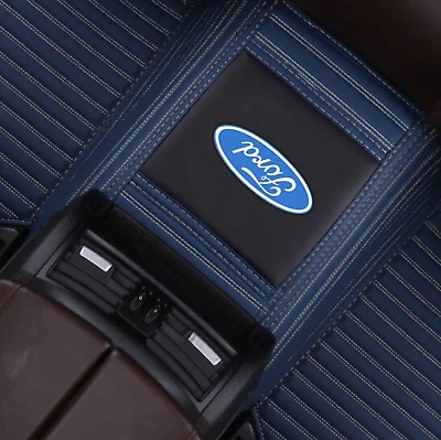 For Ford Car Floor Mats Waterproof Custom Luxury Front Rear Auto Liner Carpets - Imagen 12 de 34