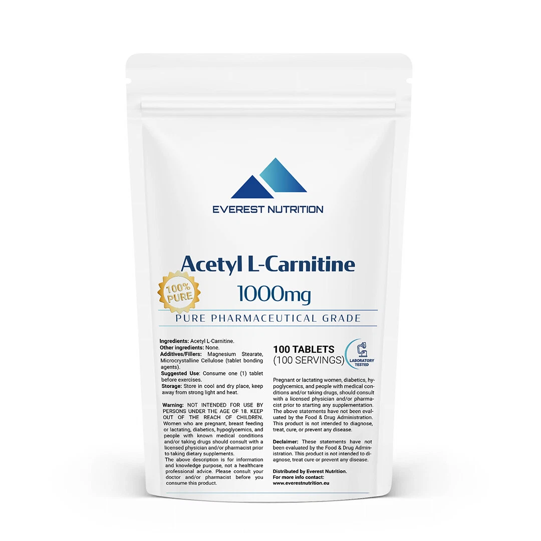 foodboost, Acetil L - Carnitina pura in polvere 200g senza additivi - con dosatore - per dimagrimento, bruciagrassi marchio di fiducia italiano, pre workout - 100 DOSI