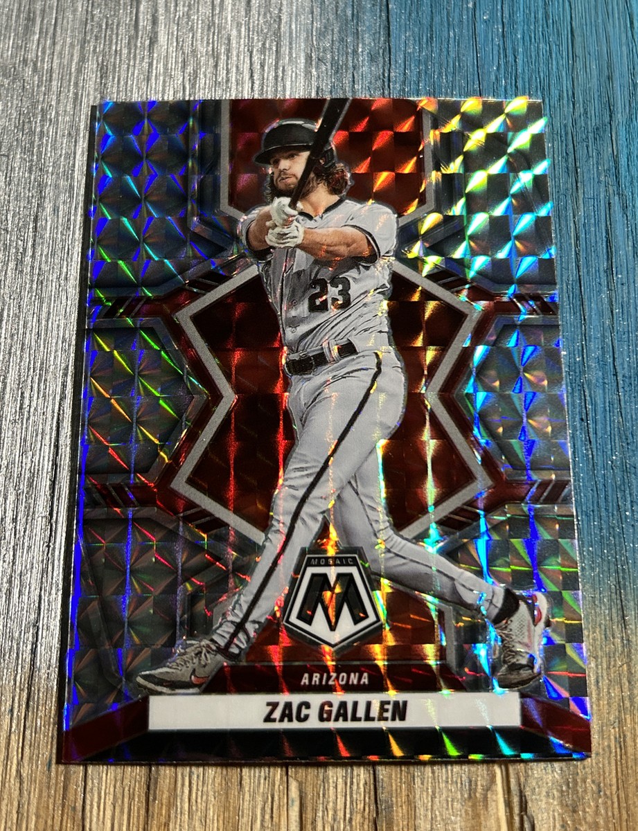 Miioo❤︎ 2022 Panini Mosaic Silver Prizm Zac Gallen Arizona