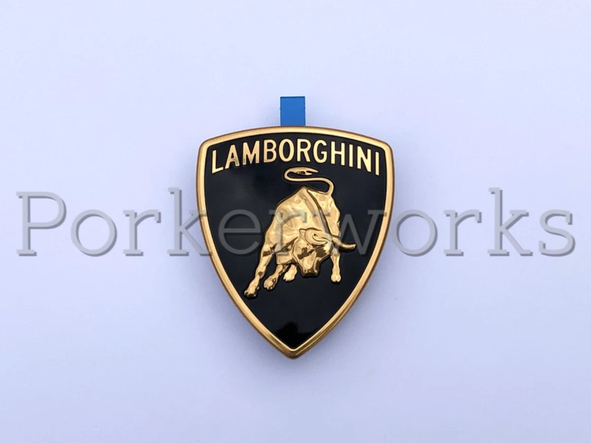 Genuine Lamborghini Aventador Huracan Urus Front Hood Emblem New 