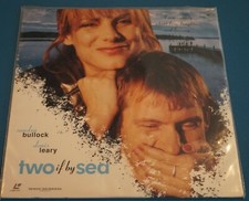 Two If By Sea - Letterbox Widescreen Laserdisc LD - Sandra Bullock