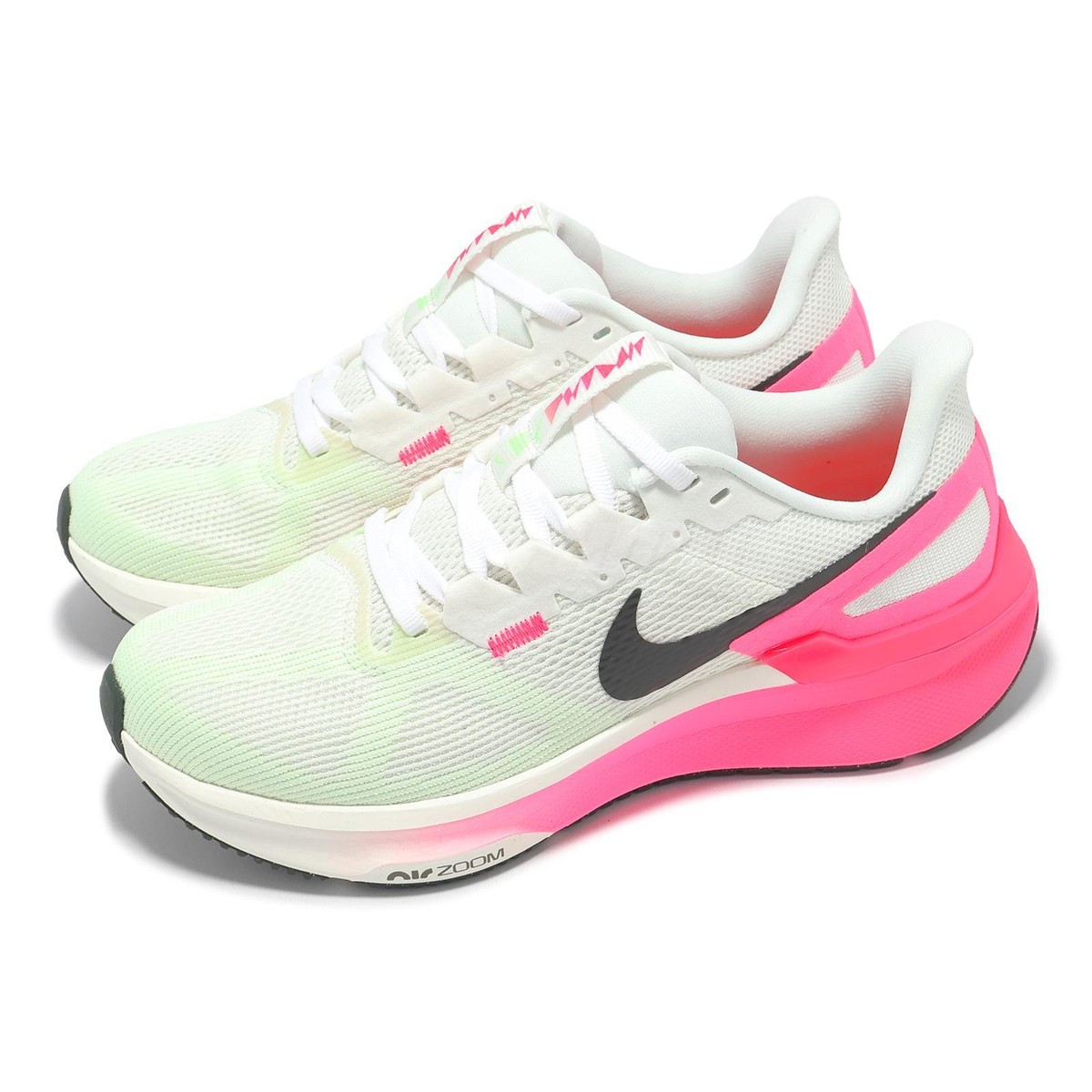 Nike Wmns Air Zoom Structure 25 Sail Sequoia Hyper Pink