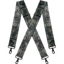 Ski Suspenders for Men Heavy Duty Mens Suspenders for One Size 2inch/Mcgreen