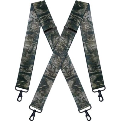  Ski Suspenders for Men Heavy Duty Mens Suspenders for One Size 2inch/Mcgreen