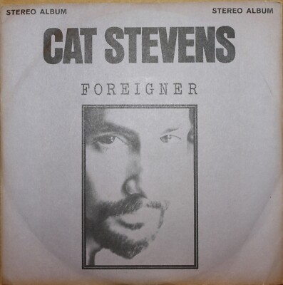 CAT STEVENS **Foreigner** FOLK ROCK 7'' Jukebox LP on A&M LLP #227